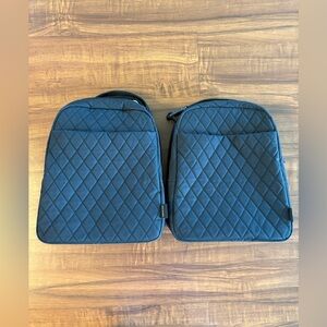 Vera Bradley Premium Cotton Large Lunch Bag - Moonless Night (Set of 2)